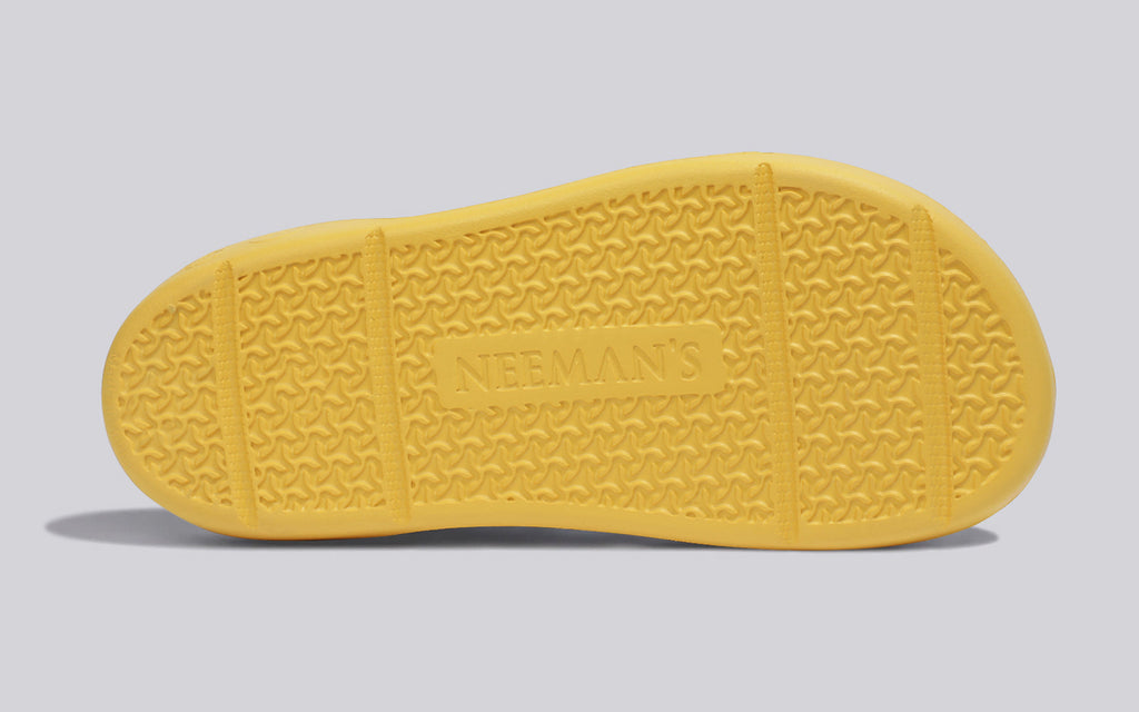 Cushers Slides For Men : Yellow