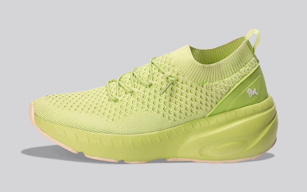 Begin Walk Soothe Lace Ups for Men : Lime