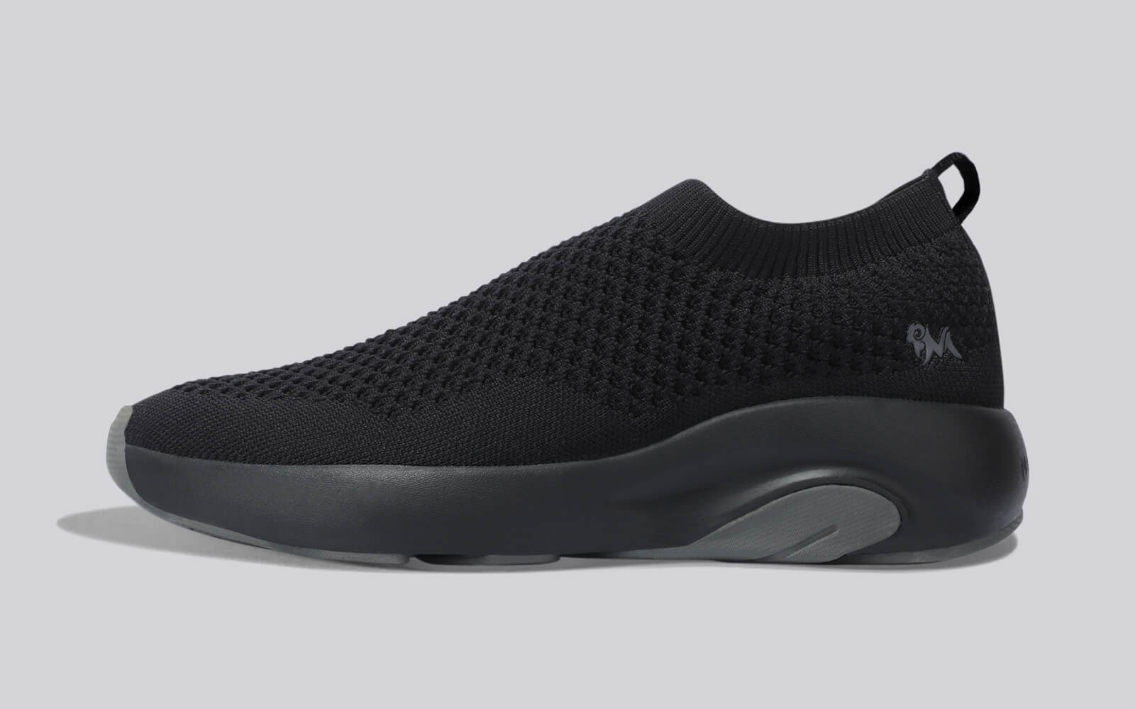 Begin Walk Soothe Slip Ons for Men : Black
