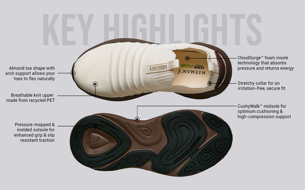 Begin Walk Breeze For Men : Ivory Brown