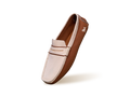 ReLive Knit Color Block Loafers : Beige/Brown