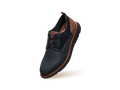 Textured Derby Sneakers : Black