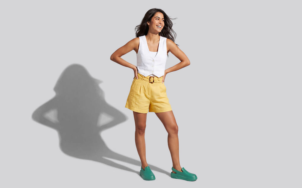 Cushers Clogs For Women : Pepper Green