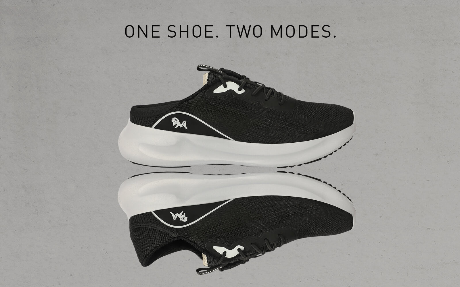 DuoForm Sneakers for Men : Black