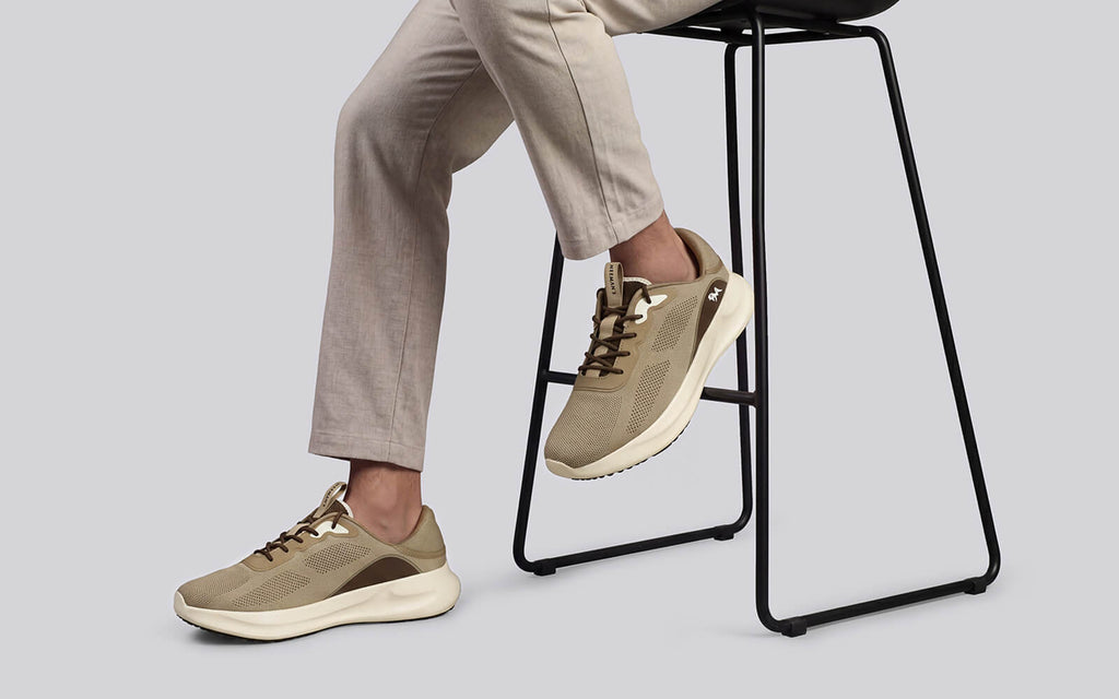 DuoForm Sneakers for Men : Ecru