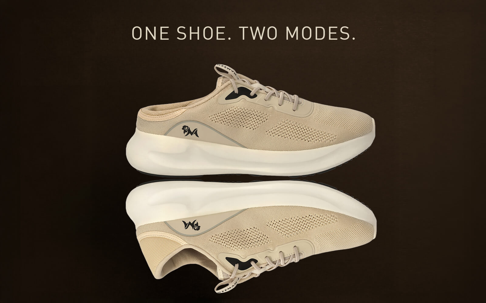 DuoForm Sneakers for Men : Ivory