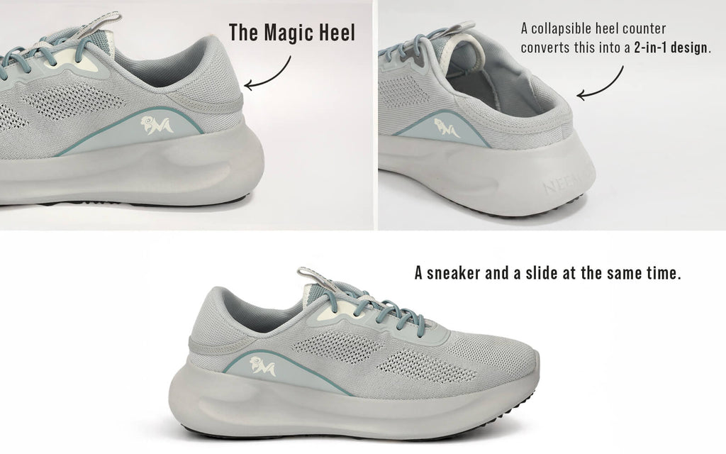 DuoForm Sneakers for Men : Grey