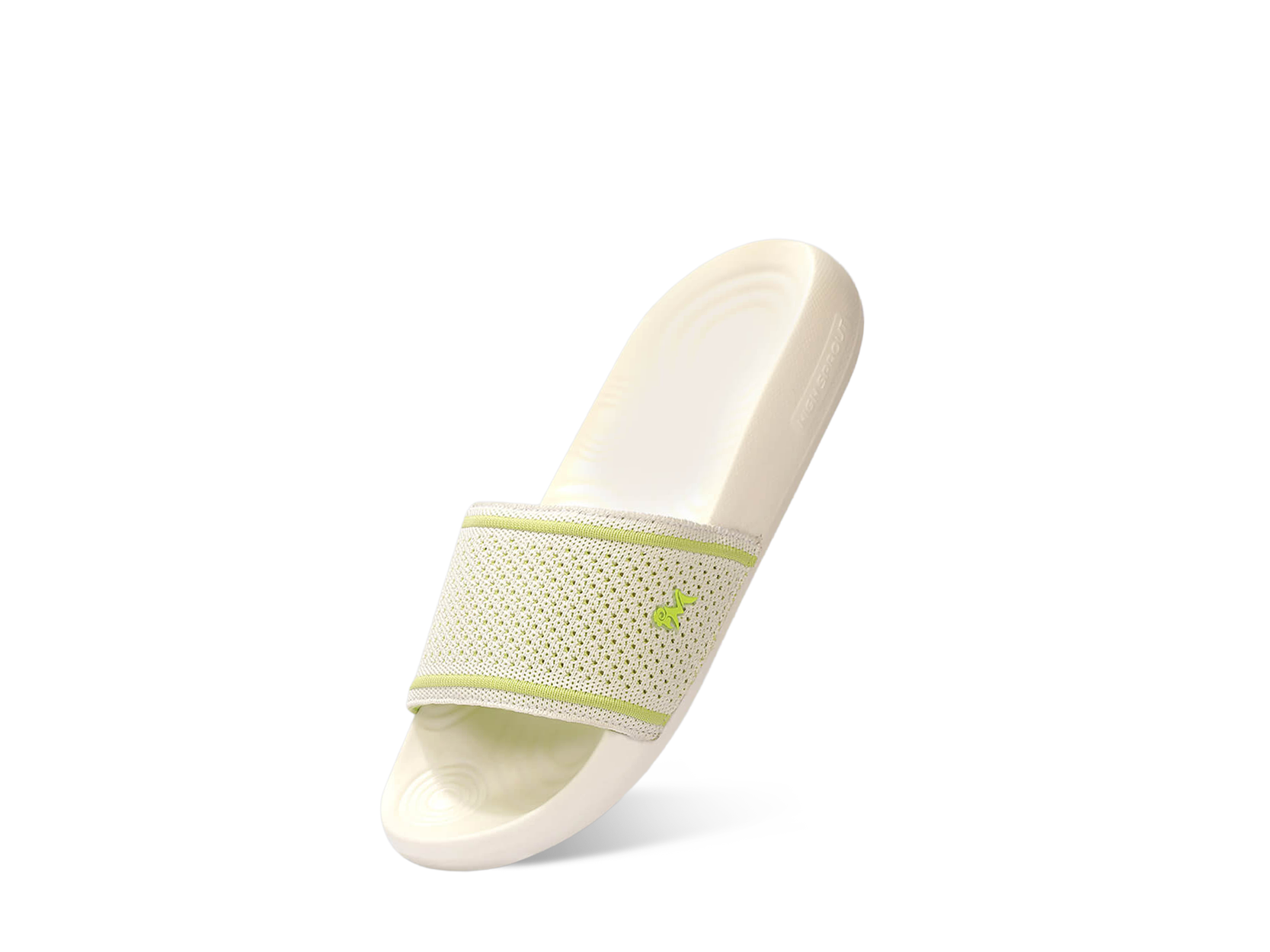 High Sprout Knitro Slides For Women : White
