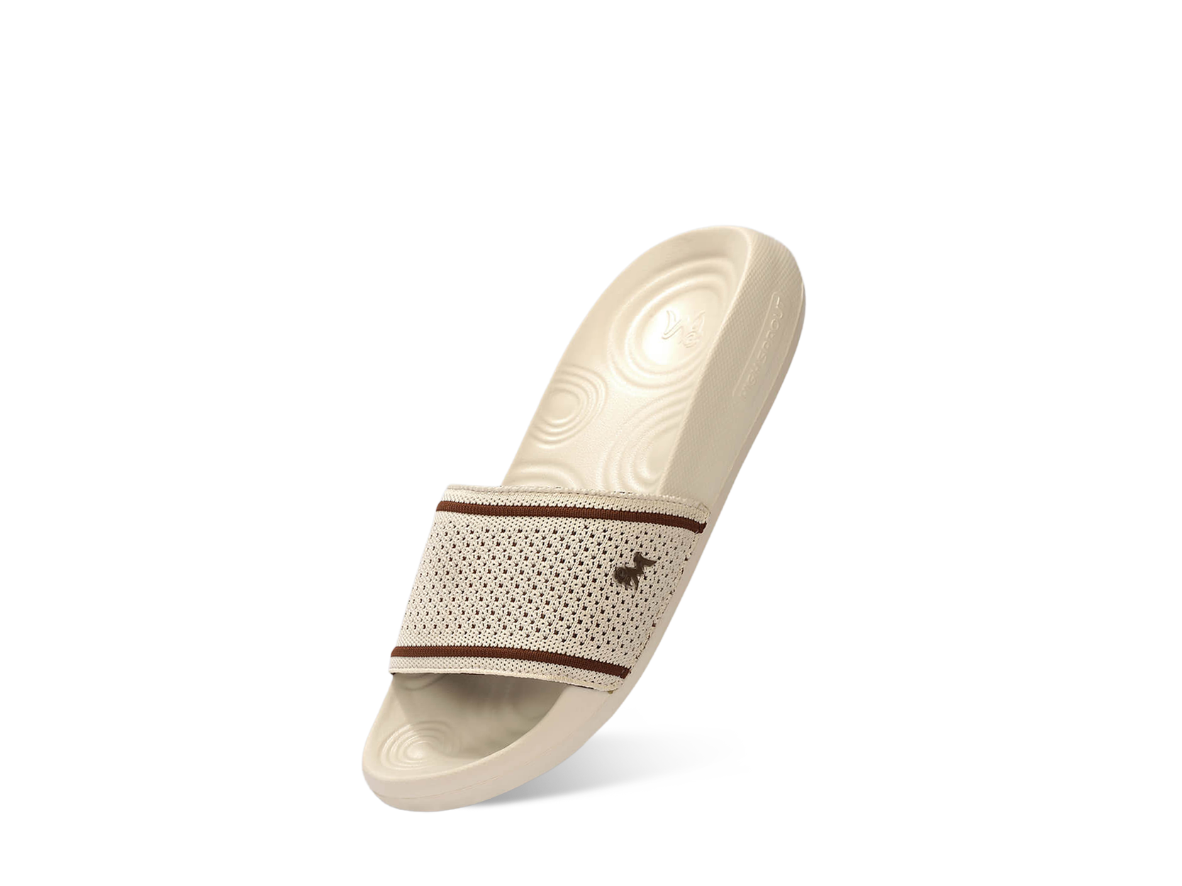High Sprout Knitro Slides For Men : Ivory