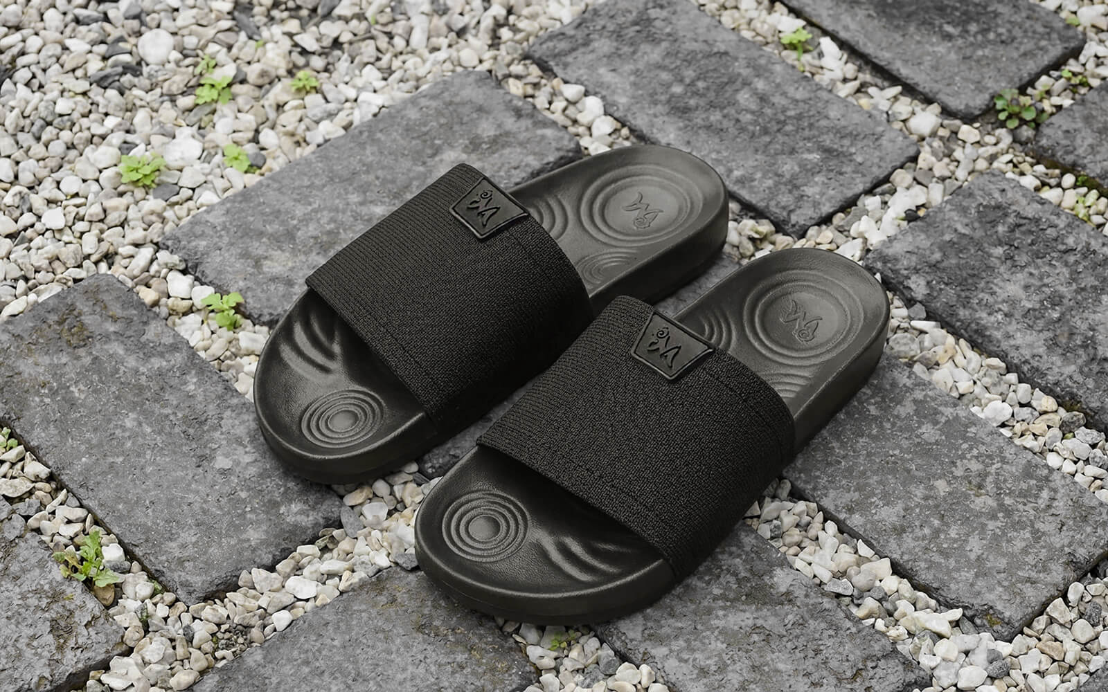 High Sprout Glideway Slides For Men : Black