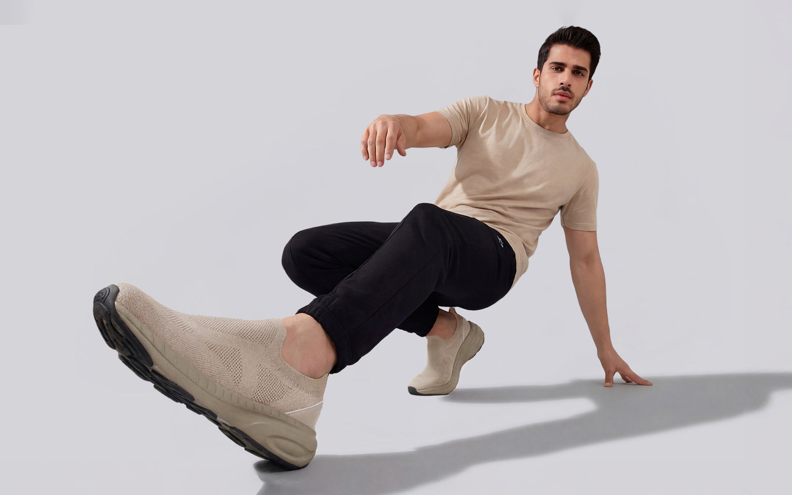 Begin Walk All Day For Men : Goat Black
