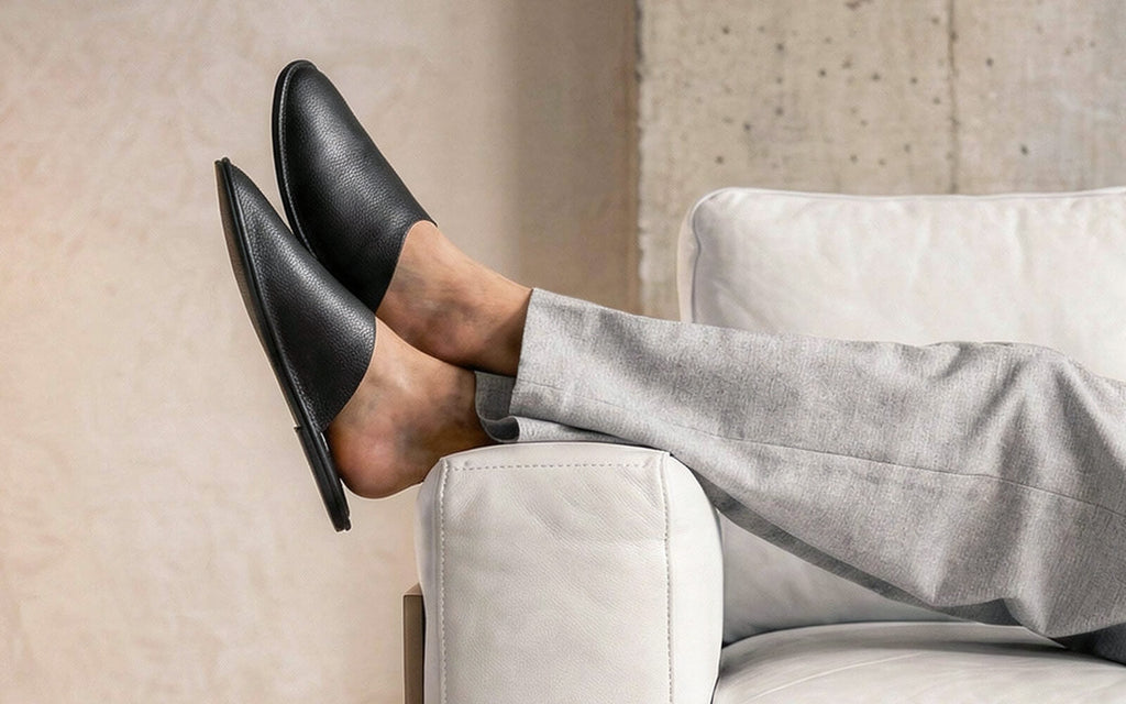 Lounge Mules For Men : Black