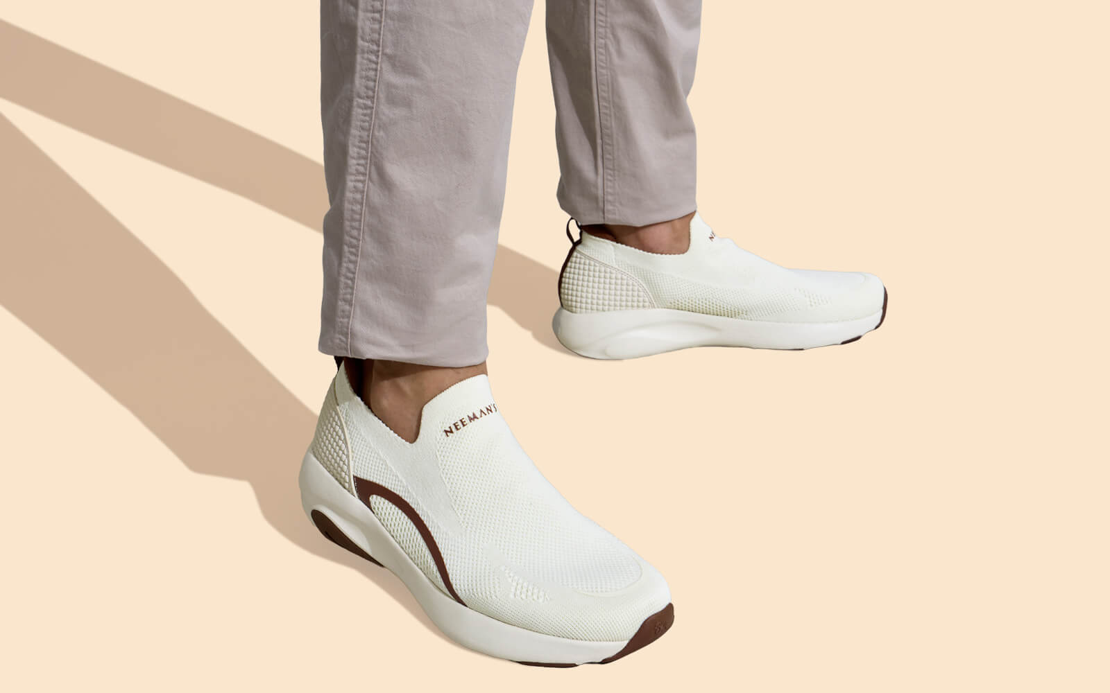 Begin Walk Ease For Men : Ivory