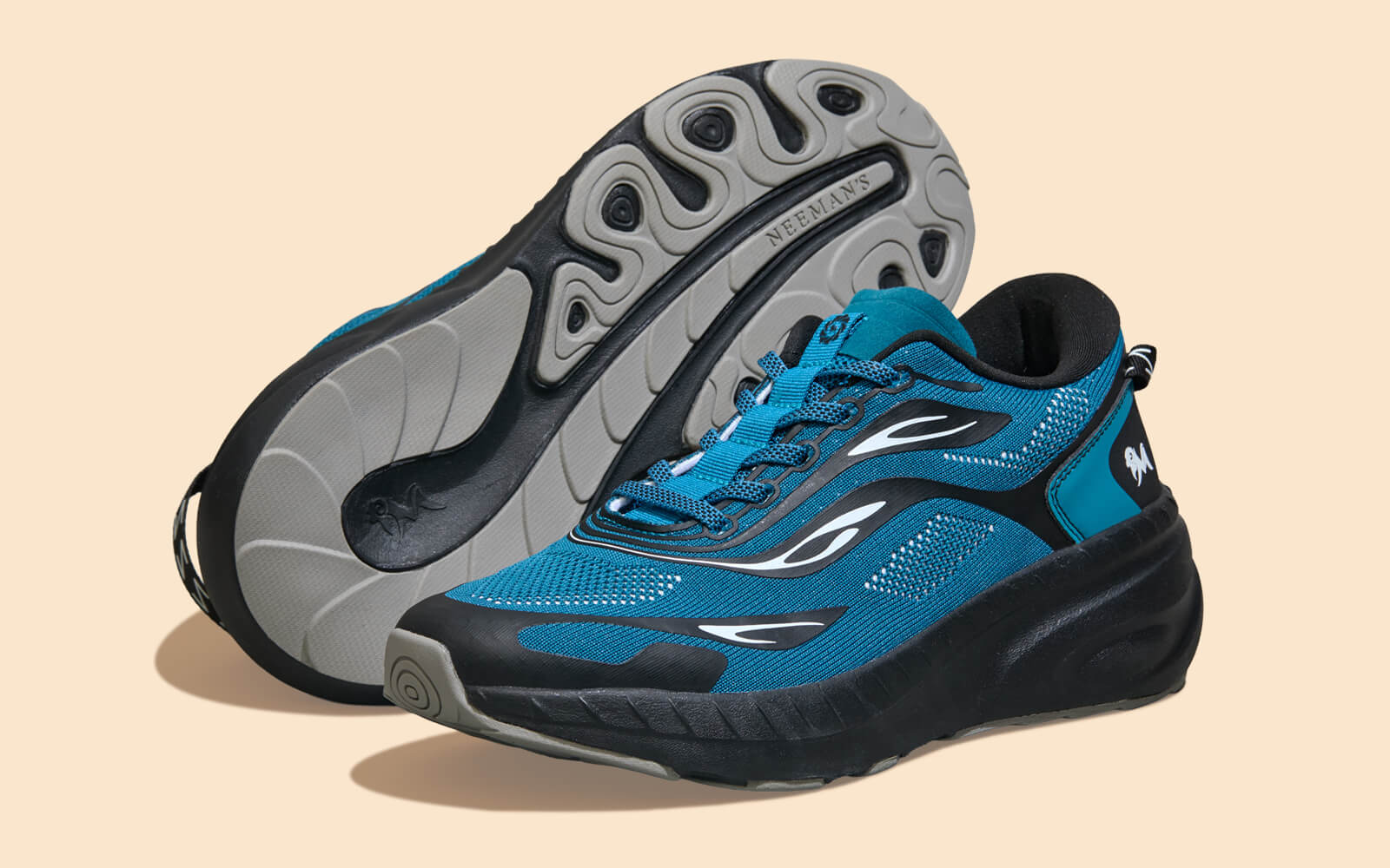 Begin Walk Flames For Women : Teal
