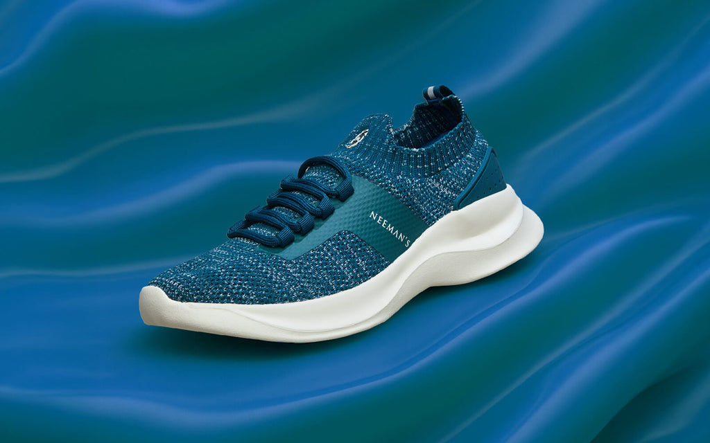 Fuse Knit Sneakers : Teal