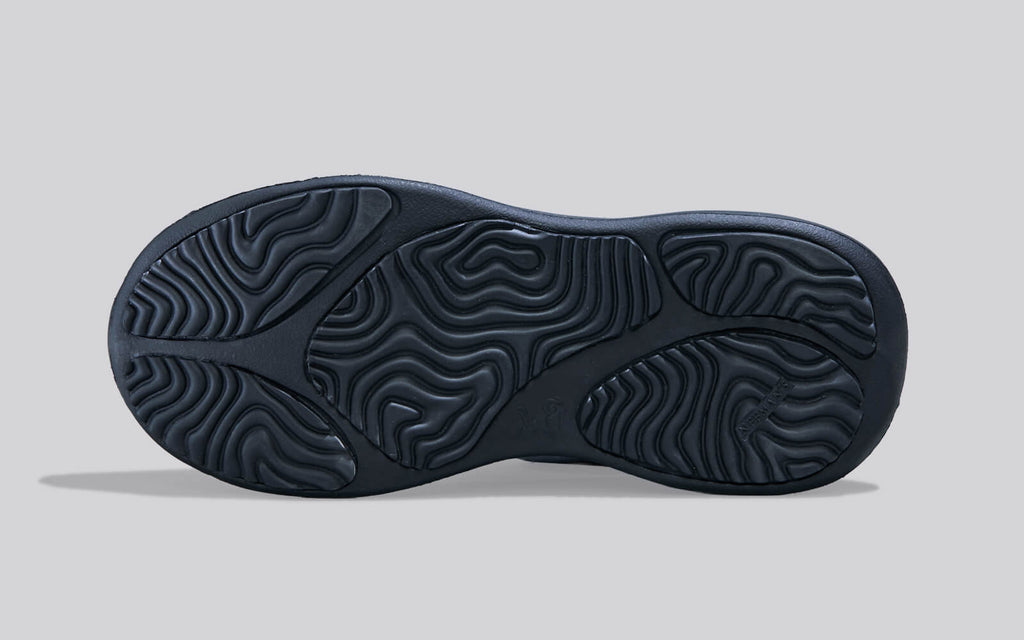 Flex Rib Slip Ons : Black
