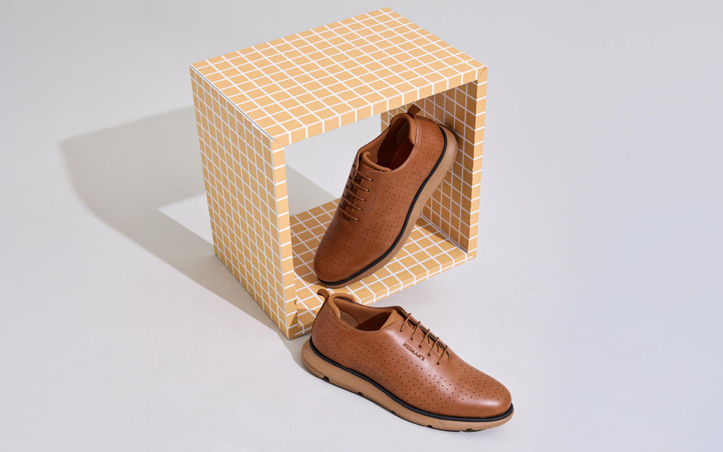 Flexy Brogues : Tan