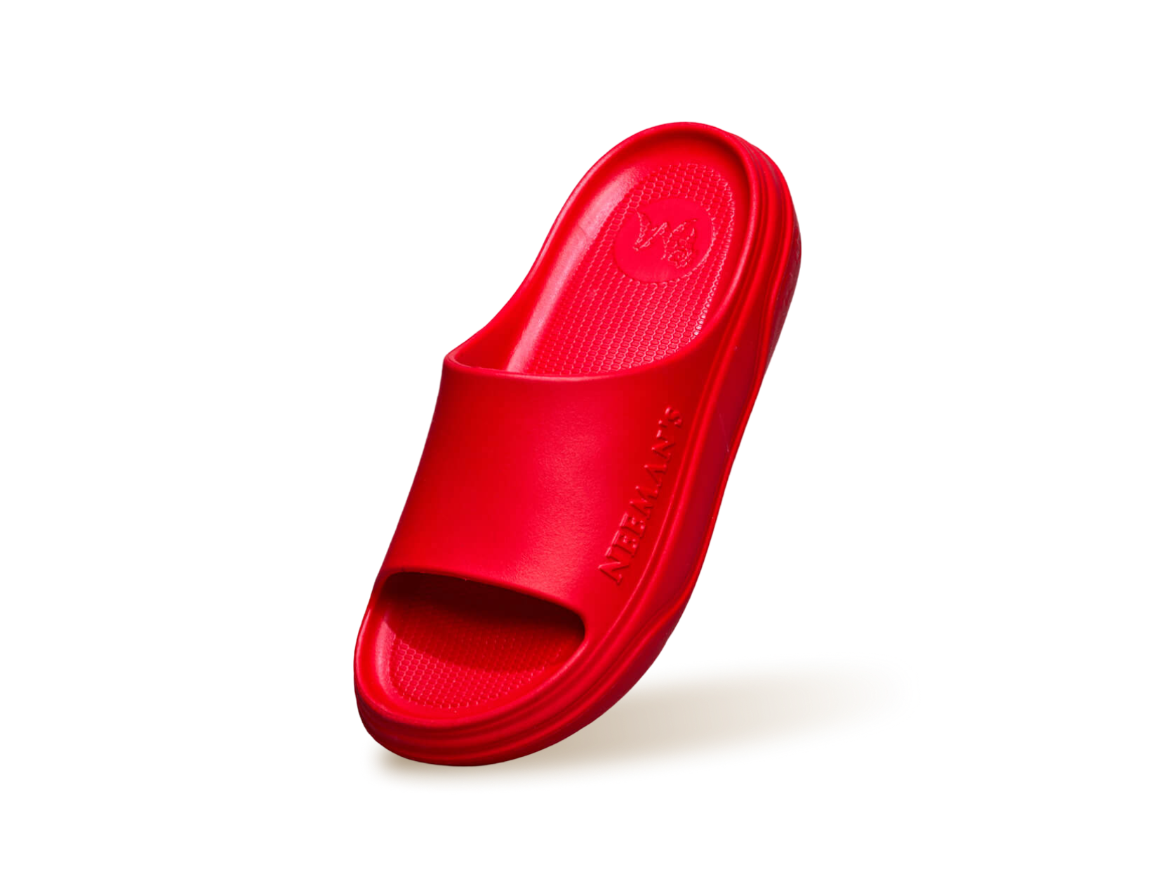 Cushers Slides For Men : Red