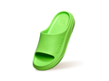 Cushers Slides For Women : Neon Green