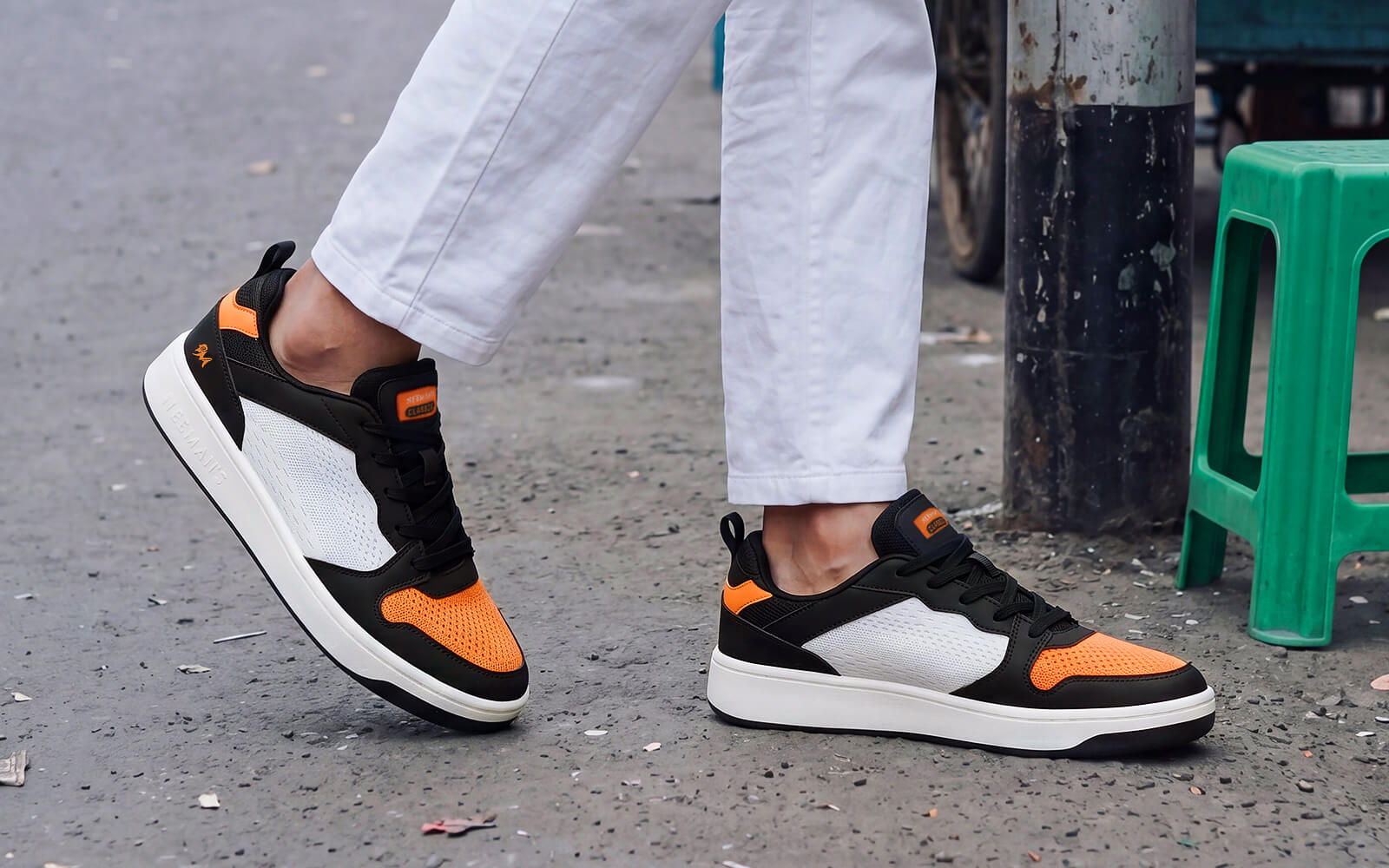The Street Heart : Black Orange